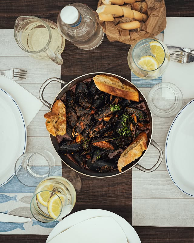 Cozze alla marinara