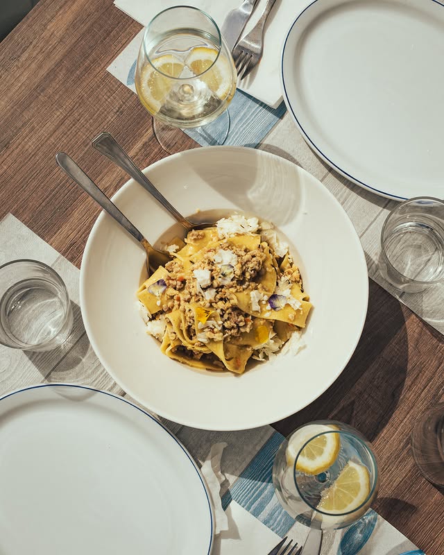 Pappardelle al ragù